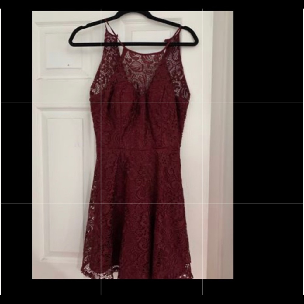 Red dress
